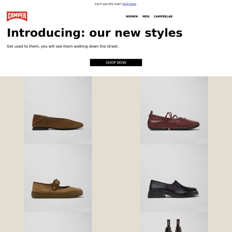 They Are Finally Here - newsletter screenshot