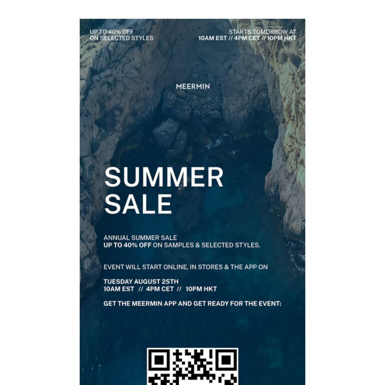 The Summer Sale starts tomorrow - newsletter screenshot
