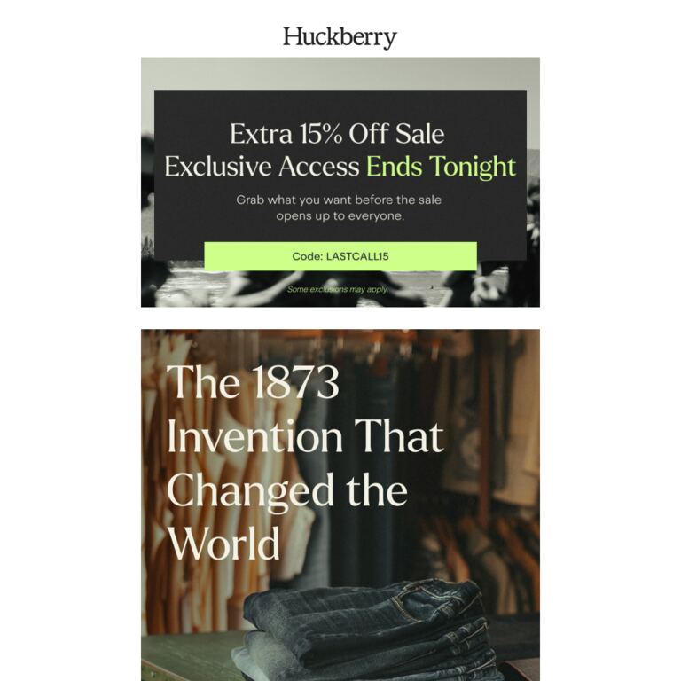 The 1873 Invention that Changed the World - newsletter screenshot