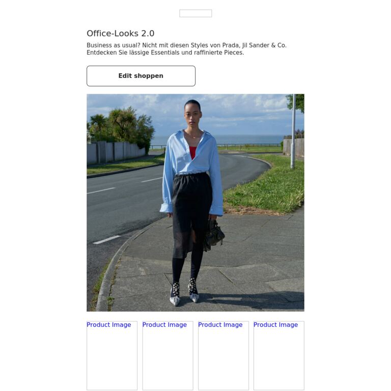 Die besten Office-Looks - newsletter screenshot