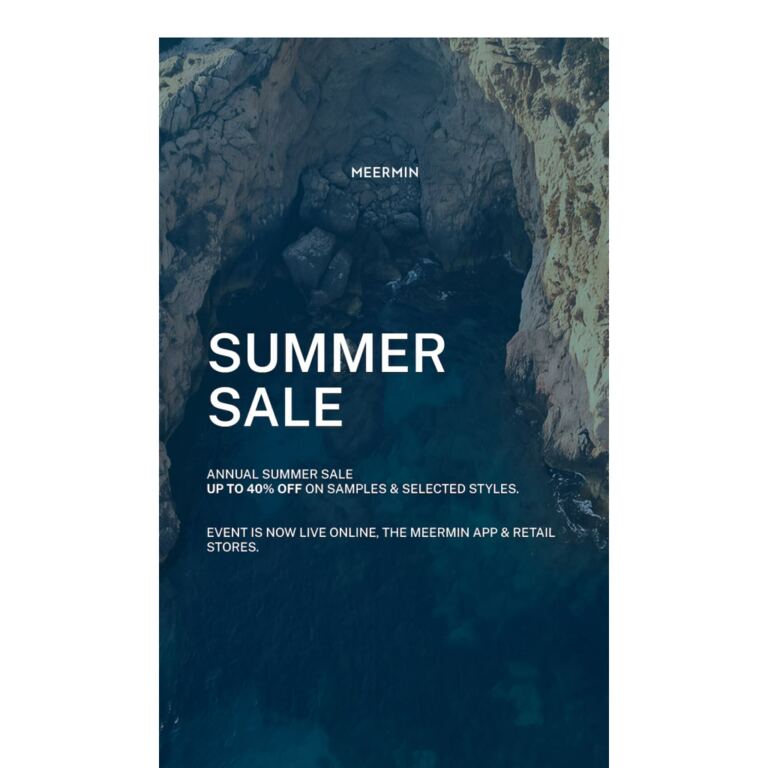 The Summer Sale '26 is now live - newsletter screenshot