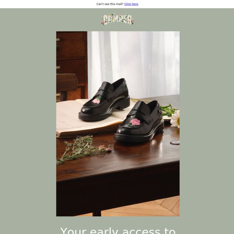 Floratopia | Discover our Fall/Winter 2026 Collection - newsletter screenshot