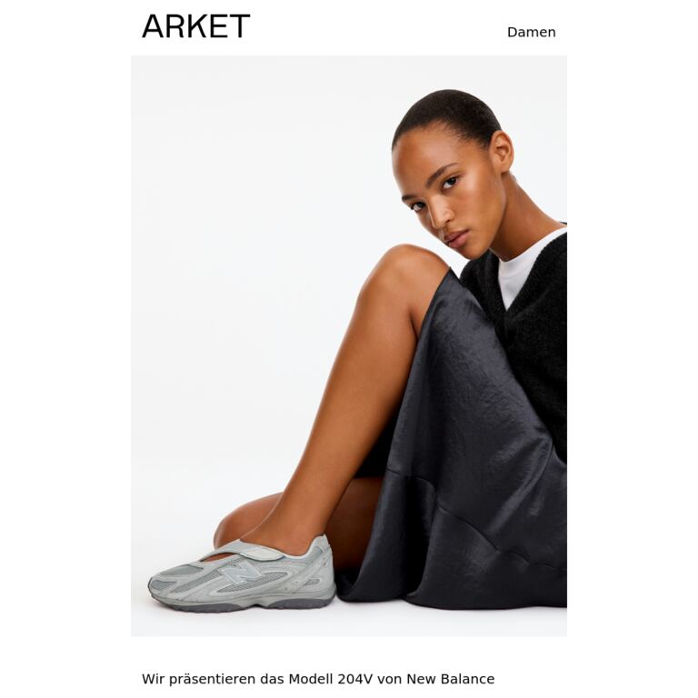 Wir präsentieren das Modell 204V von New Balance - newsletter screenshot