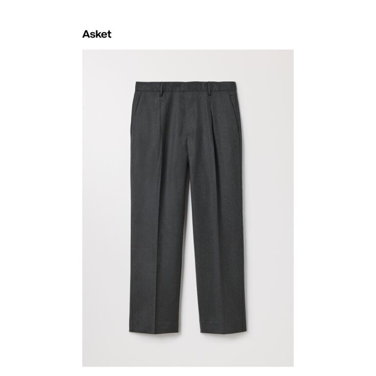 The Wool Trouser is back - newsletter screenshot
