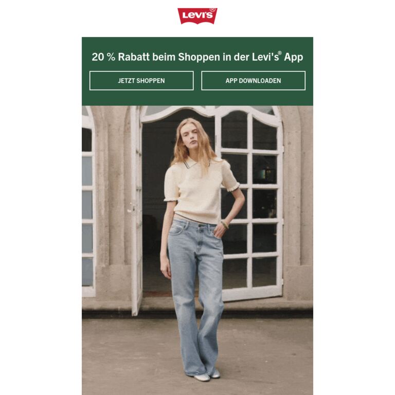 Mehr Spielraum, mehr Stil - newsletter screenshot