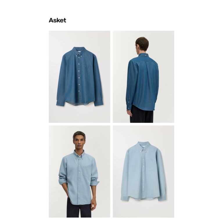 Introducing The Denim Shirt - newsletter screenshot