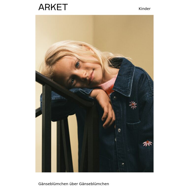 Gänseblümchen über Gänseblümchen - newsletter screenshot