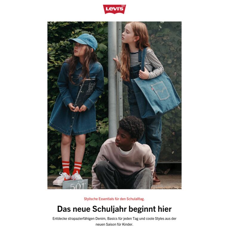 Bereit für die Abenteuer des neuen Schuljahrs - newsletter screenshot