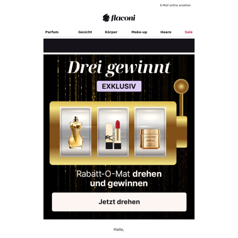Nur für dich: Exklusiv-Zugang 🔑 - newsletter screenshot