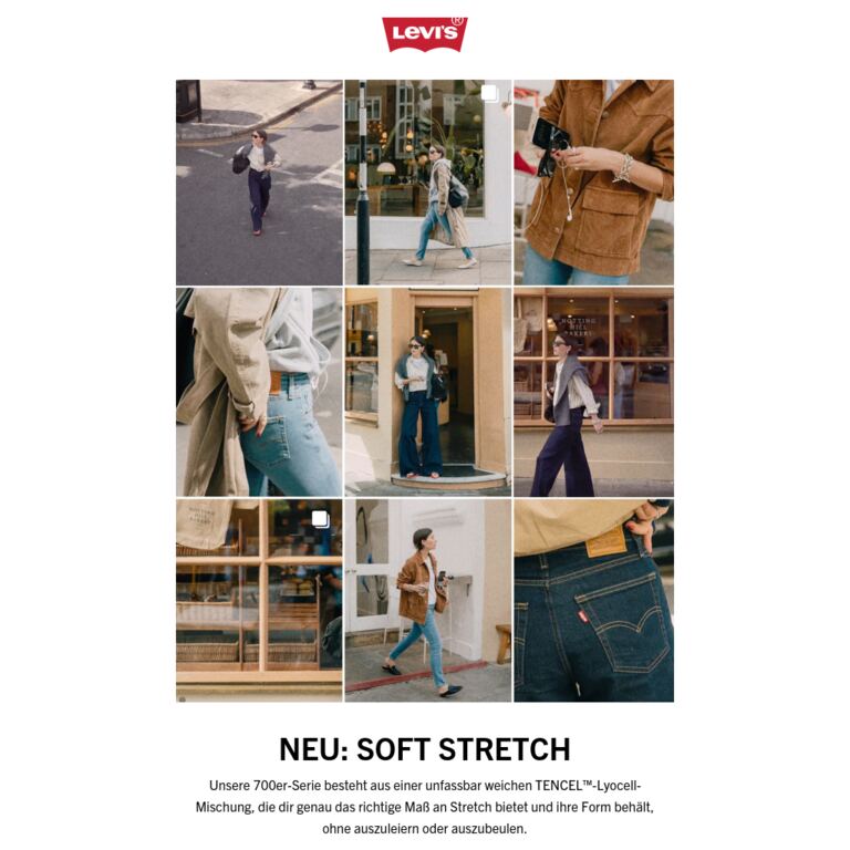 Es gibt weich ... - newsletter screenshot