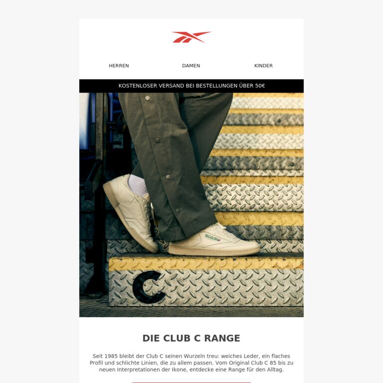 Der Club C, eine Ikone seit '85 - newsletter screenshot