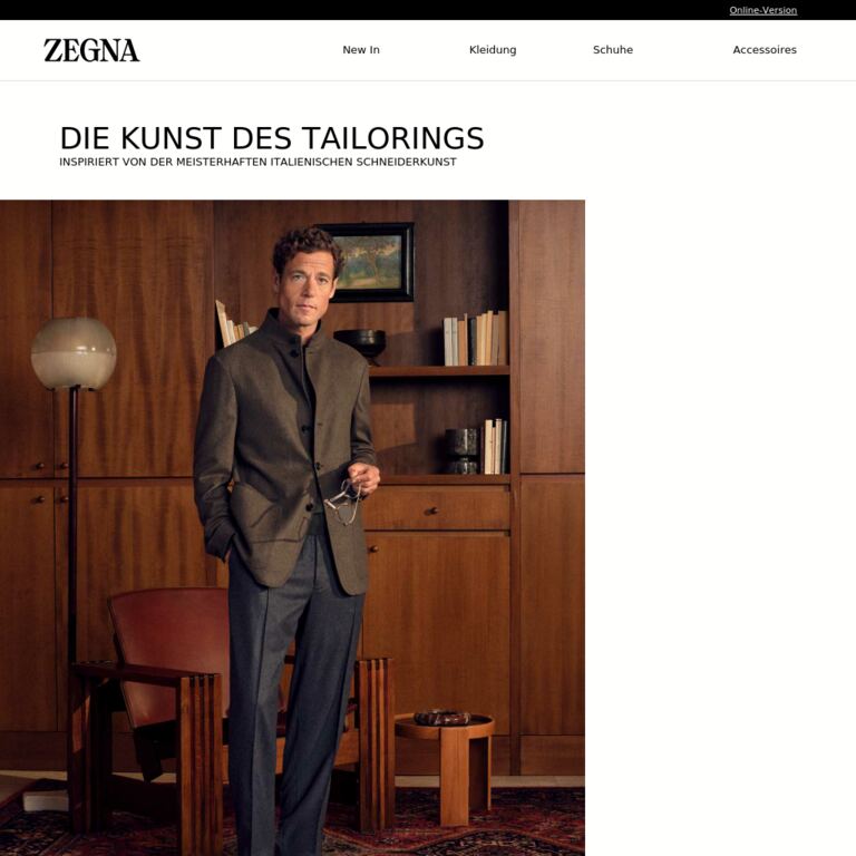 Die Kunst des Tailorings - newsletter screenshot