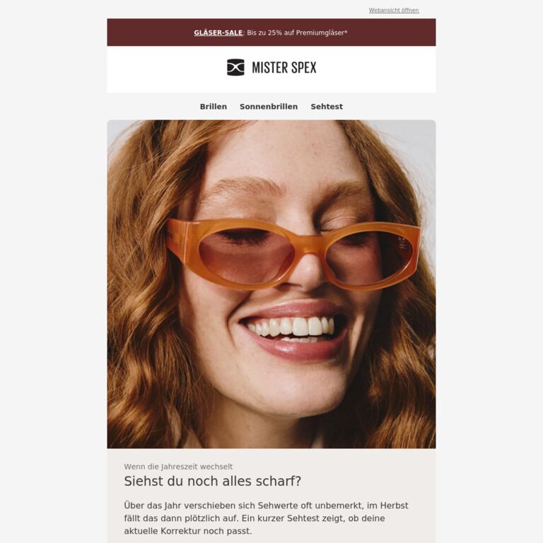 Neue Saison, neuer Durchblick? - newsletter screenshot