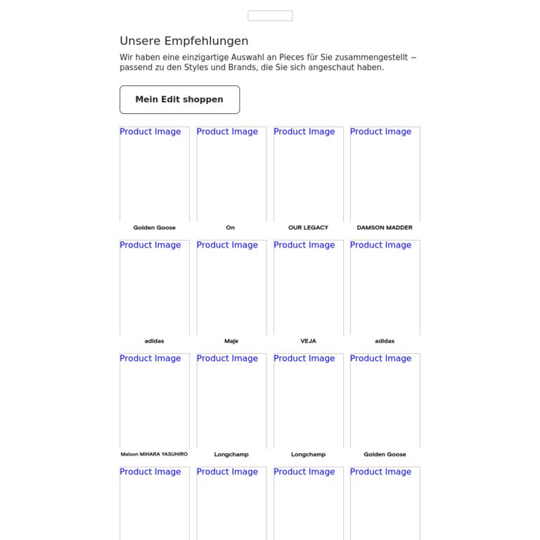 Genau Ihr Style - newsletter screenshot