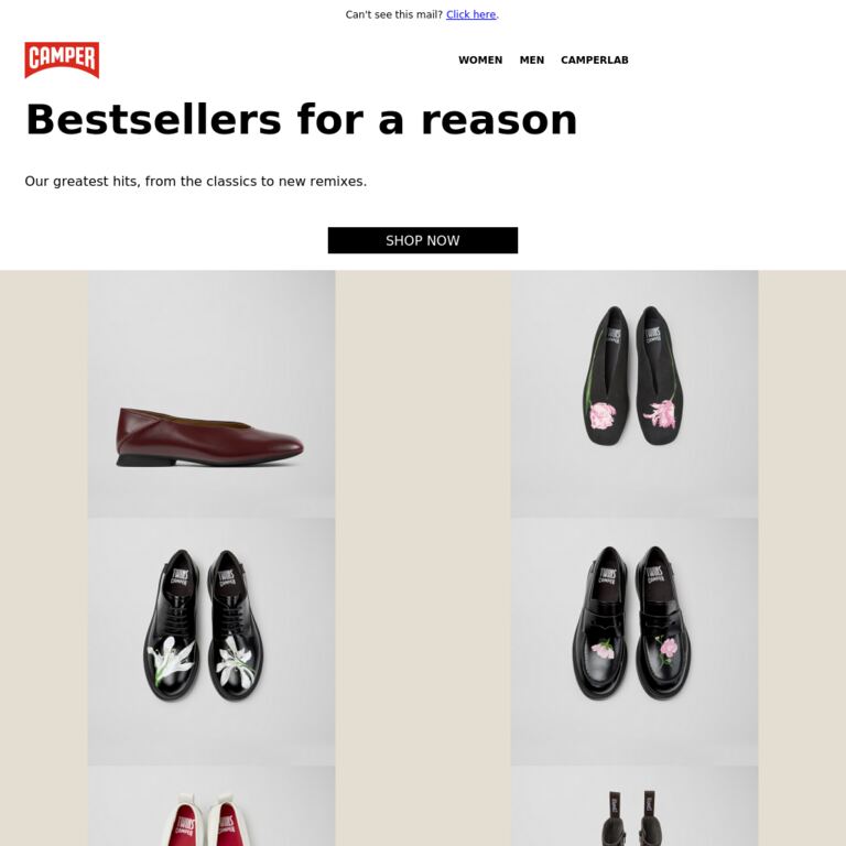 Our Greatest Hits - newsletter screenshot