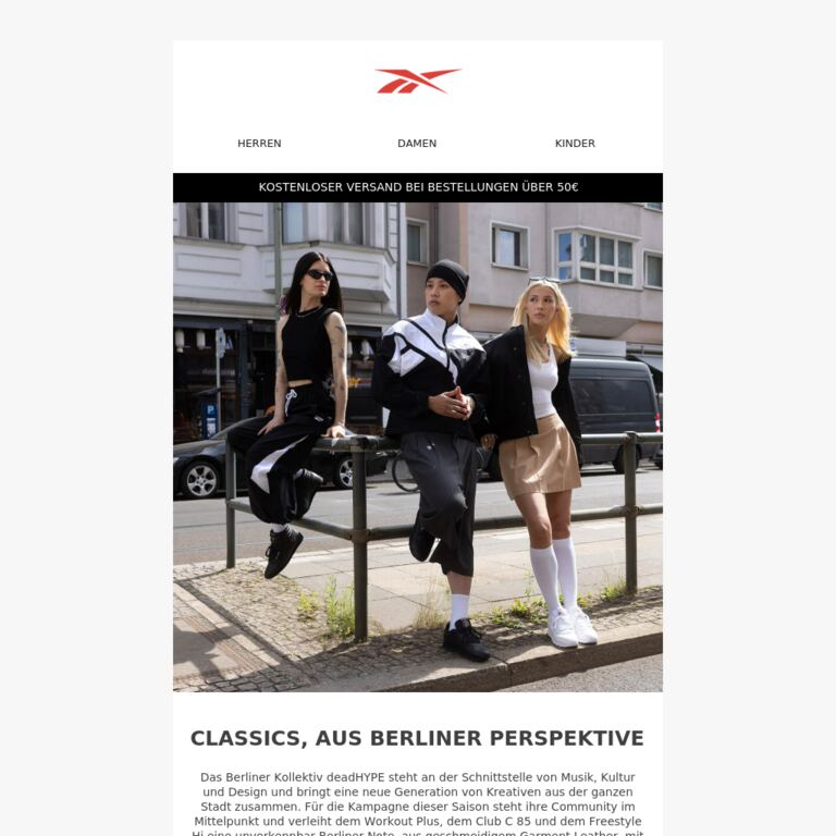 Die Classics werden in Berlin lebendig - newsletter screenshot