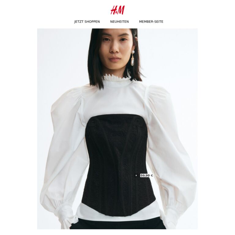 Neu: Autumn Edit - newsletter screenshot