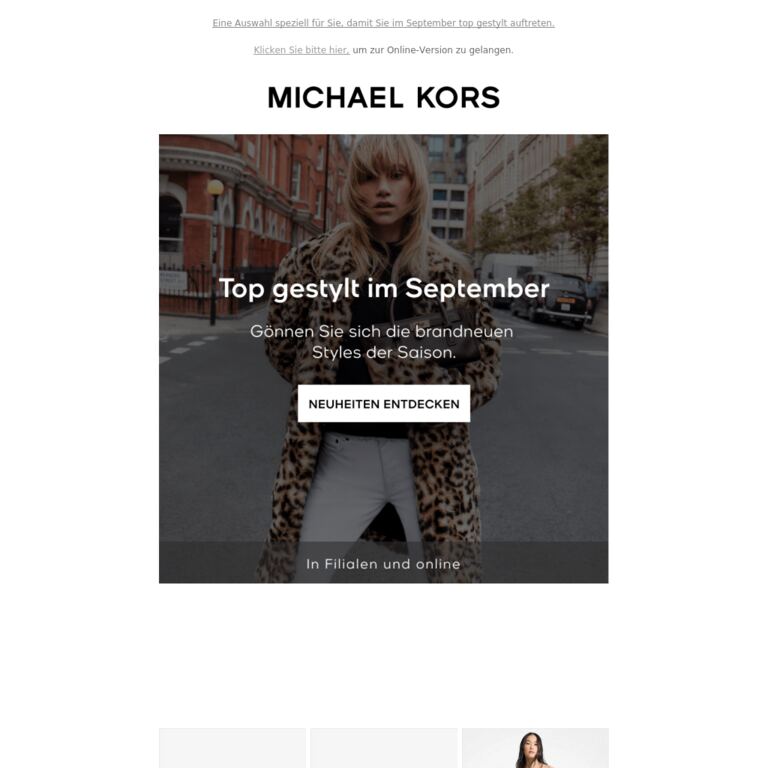 Diese Styles dürfen in Ihrer Herbstgarderobe einfach nicht fehlen - newsletter screenshot