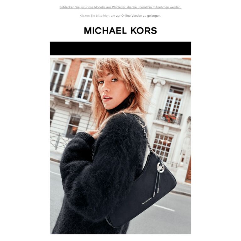 Handtaschen, die beweisen, dass sie unverzichtbar sind - newsletter screenshot