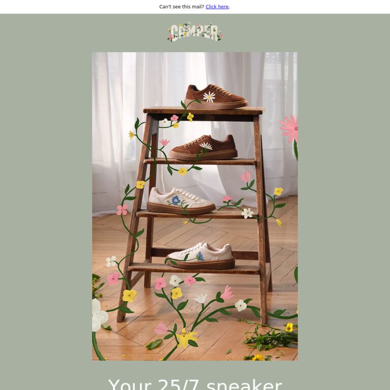 Runner Twentyfive in Bloom - newsletter screenshot