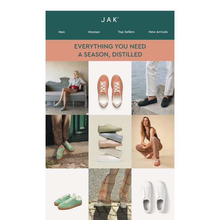 Everything you need for the season. - newsletter screenshot