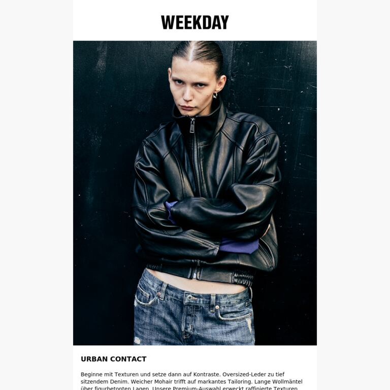 Entdecke unsere Premium-Auswahl - newsletter screenshot
