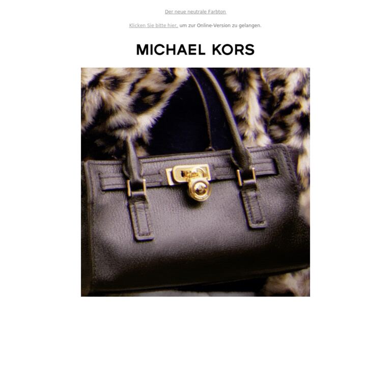 Styles mit Tiermuster sind immer eine gute Wahl - newsletter screenshot