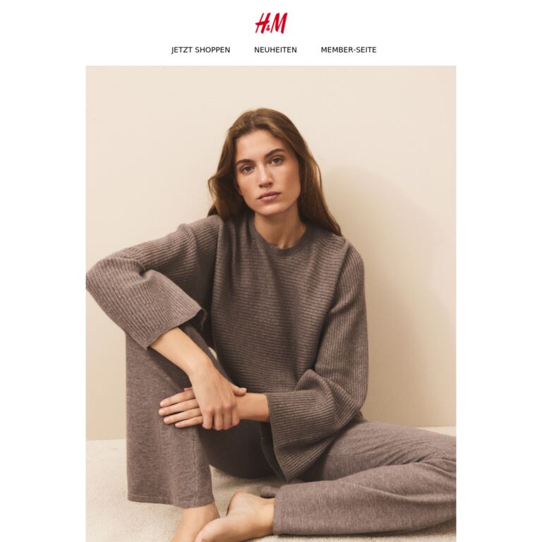 Cozy Season startet jetzt: - newsletter screenshot