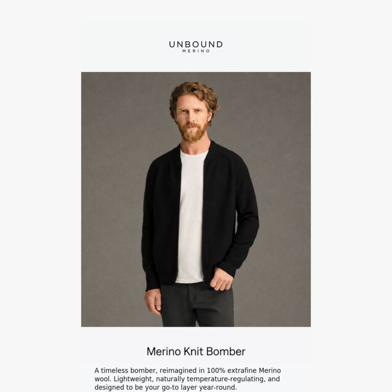 Built for Fall. Now Shipping 🎃 - newsletter screenshot