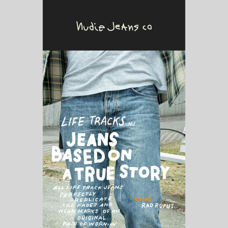 New Lineage Tracks. Real wear, recreated on a new pair. - newsletter screenshot