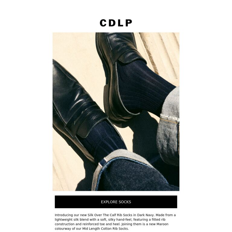 Just In - newsletter screenshot