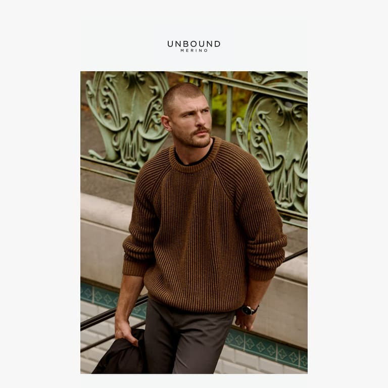Shop the Knitwear Collection. - newsletter screenshot