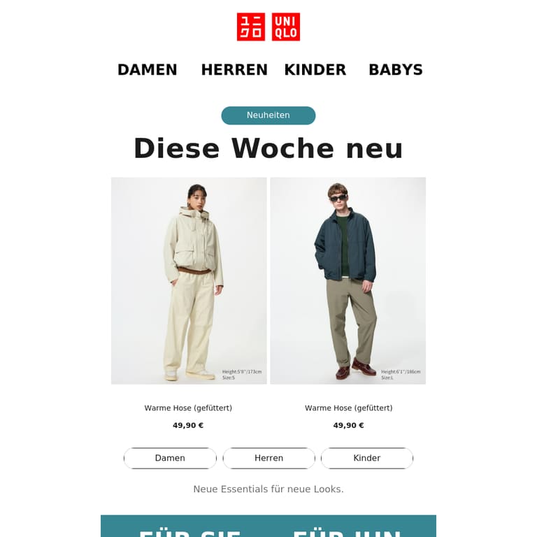 Diese Woche neu - newsletter screenshot