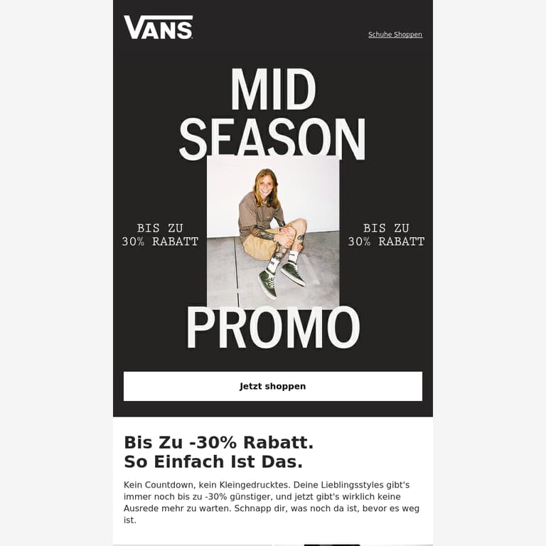 Immer Noch Am Überlegen? Lass Es. - newsletter screenshot