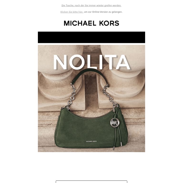 Warum sich alle für Nolita entscheiden - newsletter screenshot