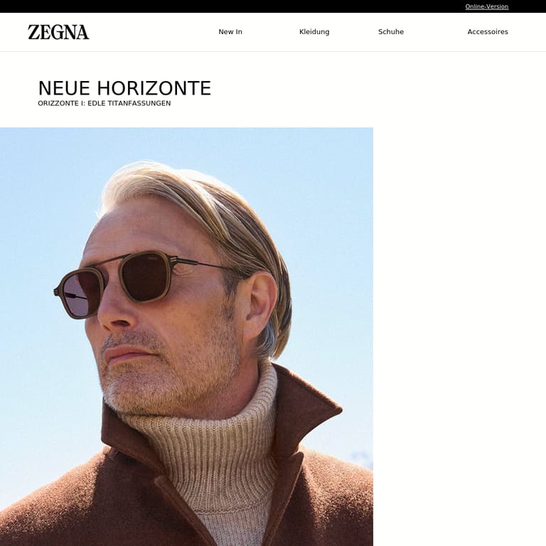 Orizzonte I: neue Horizonte - newsletter screenshot