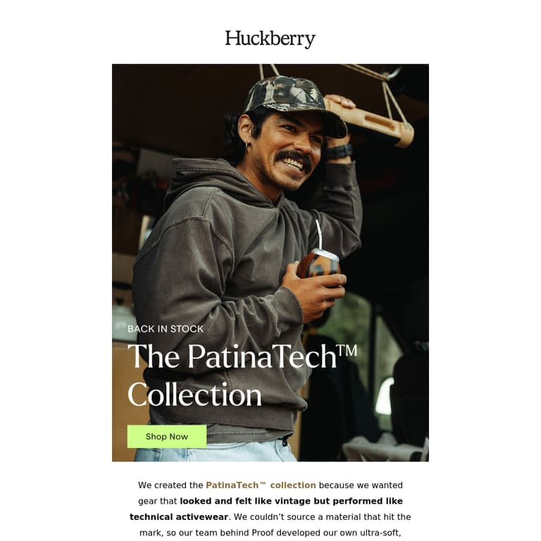 Fall PatinaTech™ Just Landed - newsletter screenshot