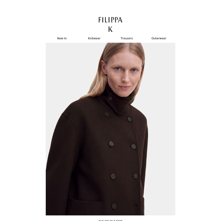 The Doublé Edit - newsletter screenshot