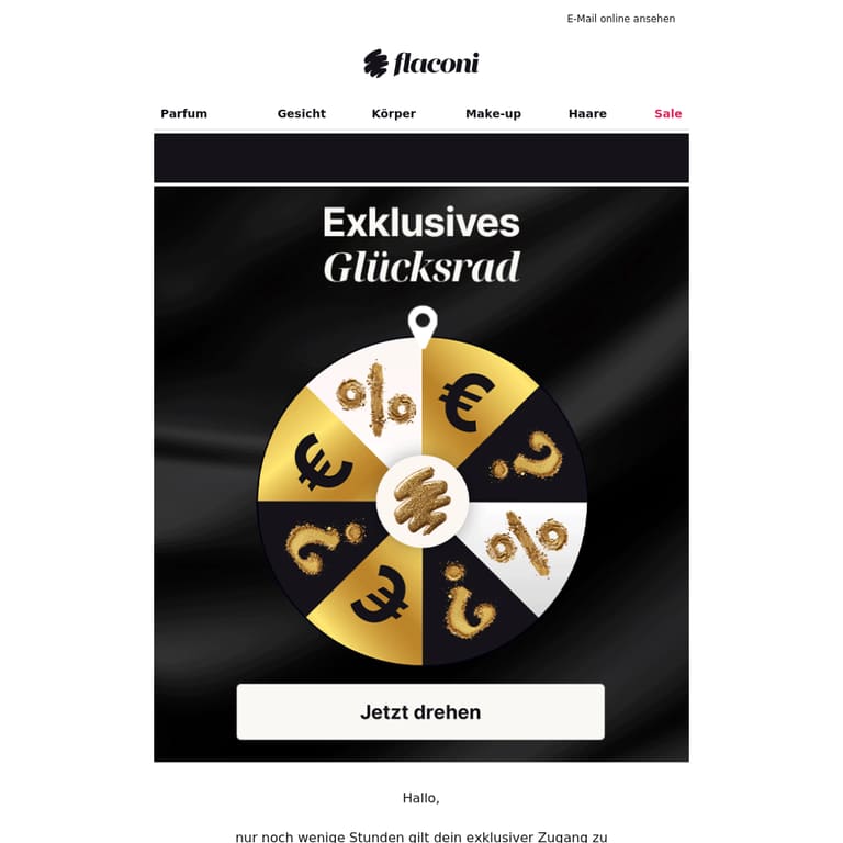⏰ Letzte Chance auf 3 Gutscheine! - newsletter screenshot