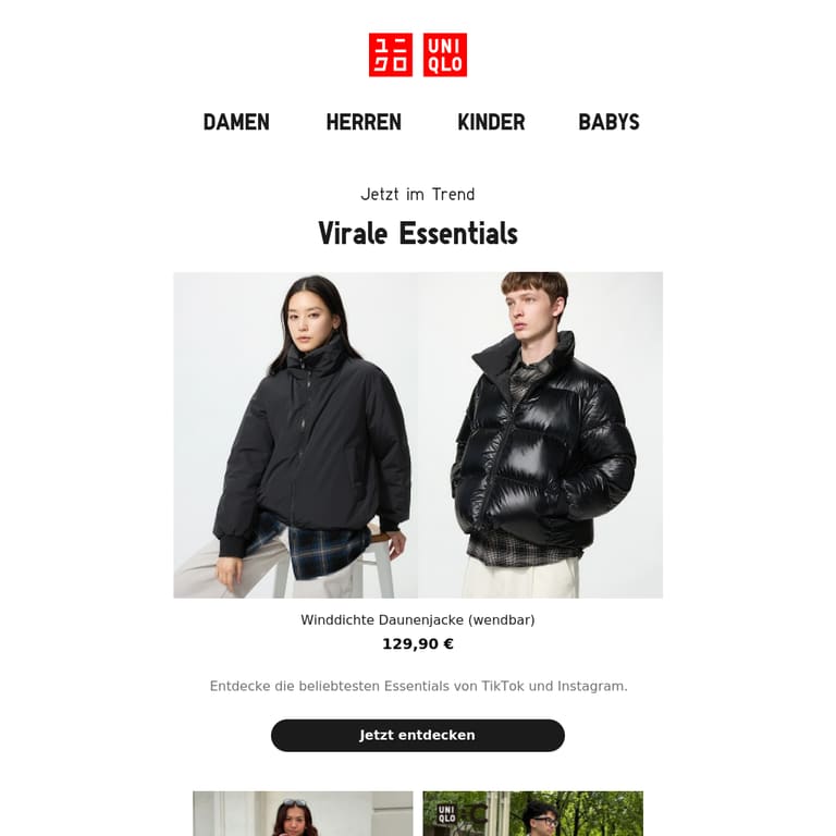 Die aktuellen Bestseller - newsletter screenshot