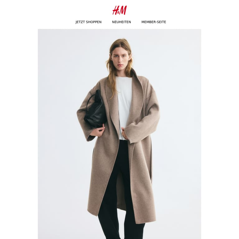 Premium-Pieces für jeden Anlass - newsletter screenshot