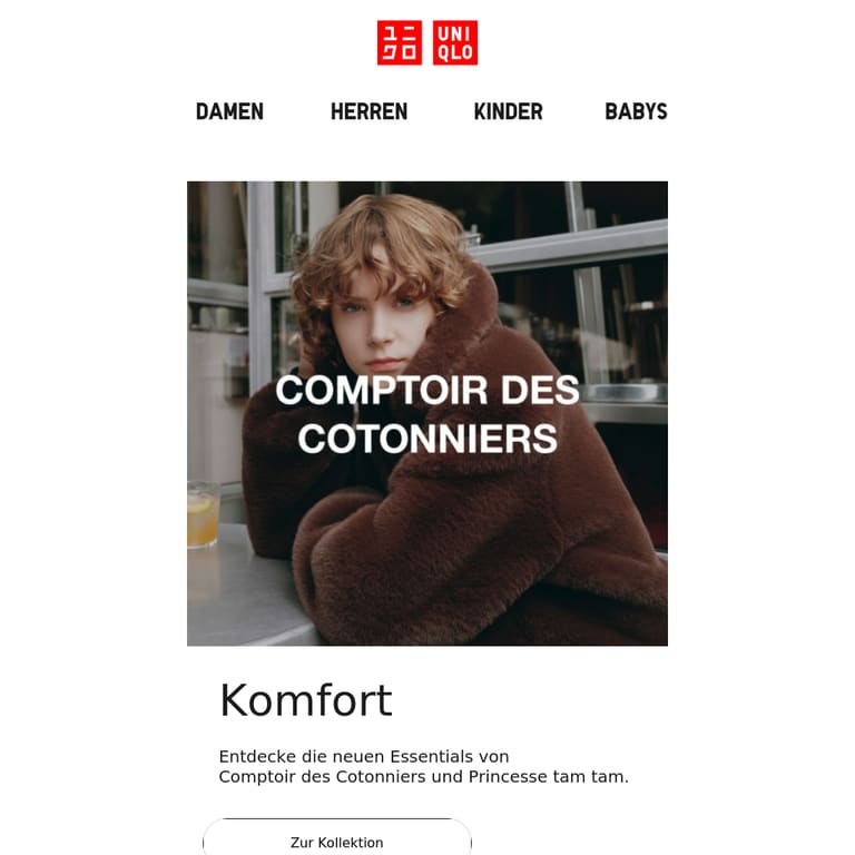 Neues aus Frankreich - newsletter screenshot