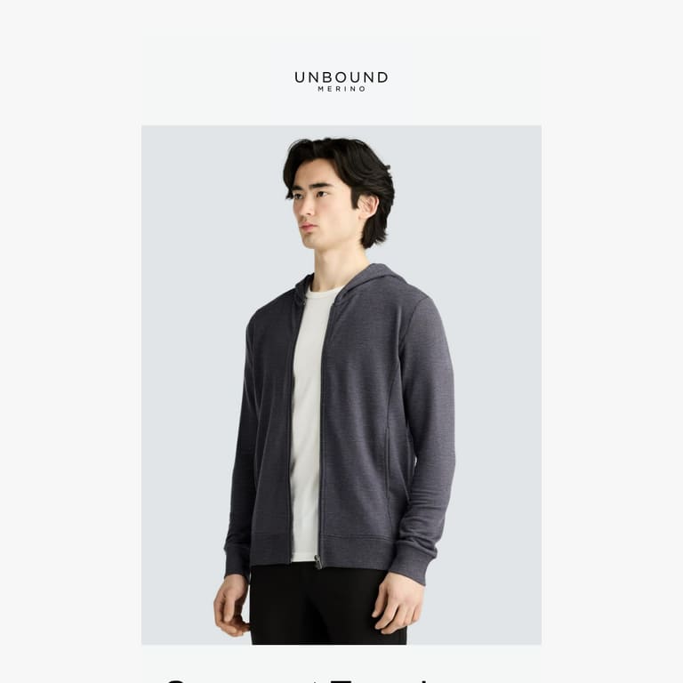 3 New Compact Hoodie Colors. - newsletter screenshot
