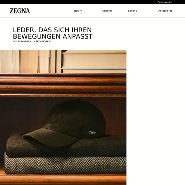 Leder, das sich Ihren Bewegungen anpasst - newsletter screenshot