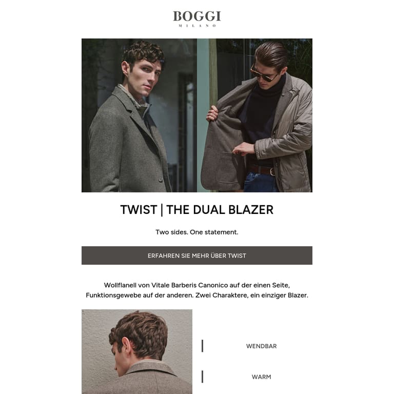 Haben Sie Twist schon entdeckt? - newsletter screenshot