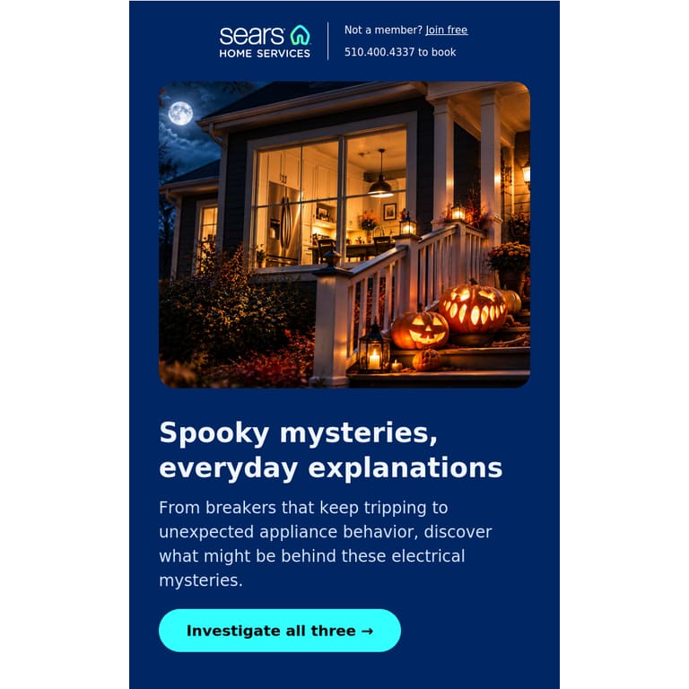 The spooky side of electricity ⚡ - newsletter screenshot