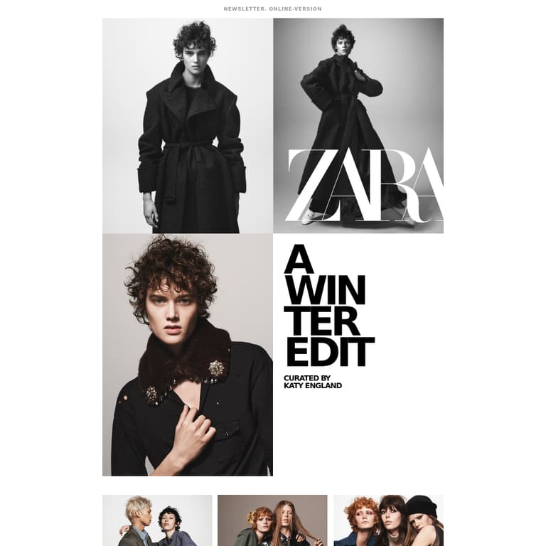 Damen | Diese Woche bei ZARA - newsletter screenshot